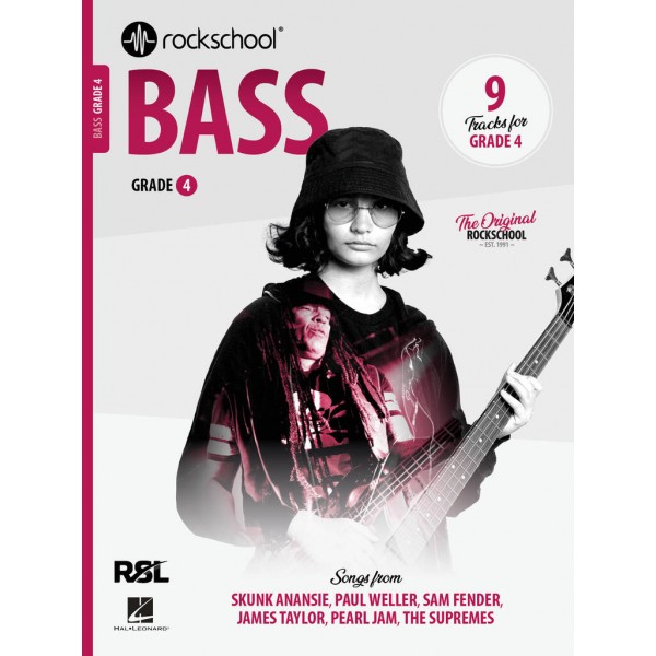 Rockschool Bass Grade 4 2024 (Book/Audio)